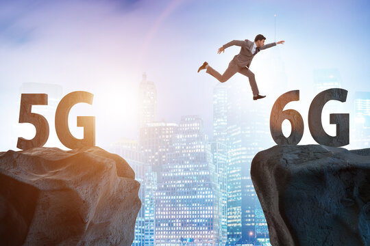 Concept of moving from 5g technology to 6g