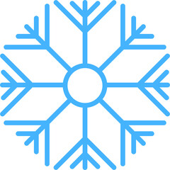 Snowflakes clipart design illustration