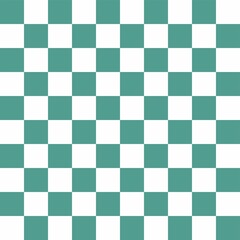 green checkered seamless geometric pattern, square template,white backdrop,vector,illustration.