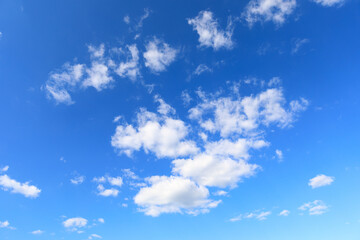 blue sky background with clouds