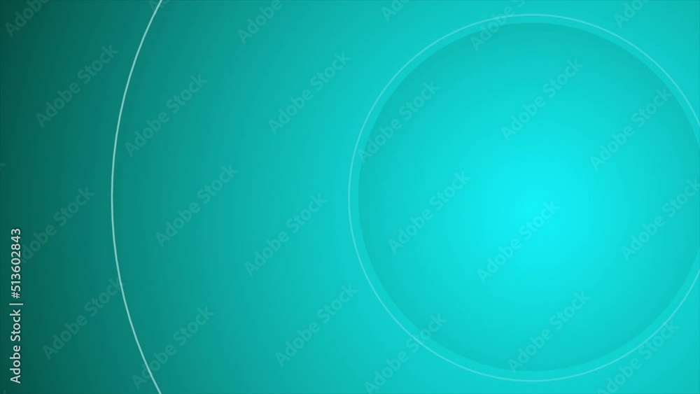 Poster background with pulsating waves of circles. motion. simple animation with moving circles to insert. 