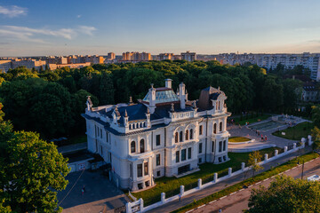 Former Aseev Mansion in Tambov, aerial view