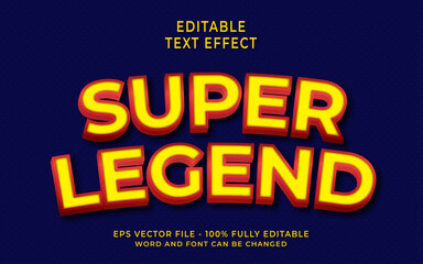 Obraz premium Super Legend text effect