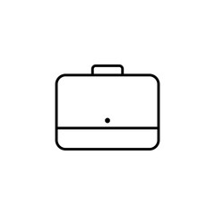 Briefcase icon,vector illustration. Flat design style. vector briefcase icon illustration isolated on White background, briefcase icon Eps10. briefcase icons graphic design vector symbols.