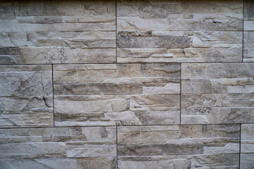 a texture of concrete tiles on the outside of the perimeter of an Italian home