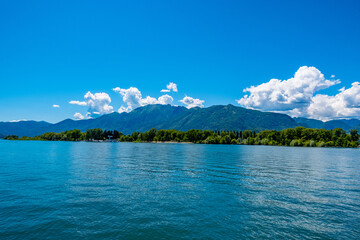 Lake and mountains - Locarno, Switzerland
