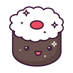 kawaii food sushi