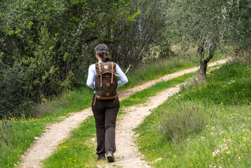 Hiking the famous Nature Trail Mergoli Vignanotica, Gargano Peninsula