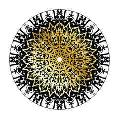 Luxury Ornamental Indian Mandala Design.