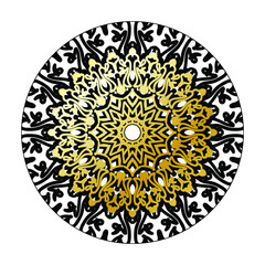 Luxury Ornamental Indian Mandala Design.