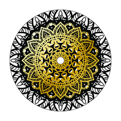 Luxury Ornamental Indian Mandala Design.
