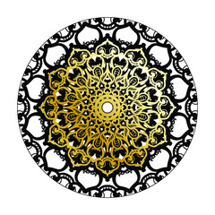 Luxury Ornamental Indian Mandala Design.