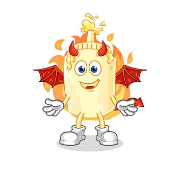 recommend clip art: mayonnaise demon with wings character. cartoon mascot vector