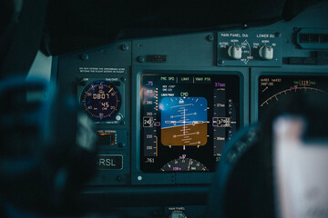 Primary Flight Display of Boeing 737
