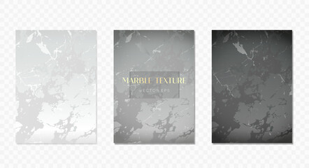 Marble texture background vector. White, grey and black Marbling texture design for Banner, invitation, wallpaper, headers, packaging design template