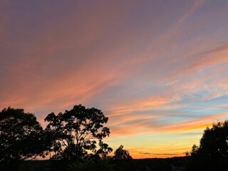 Sunset over Boston 2