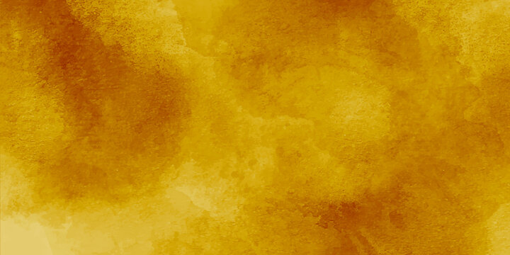 Abstract Orange Background. yellow and orange watercolor grunge texrured