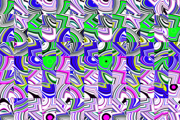 Abstract and Contemporary Digital Art Design