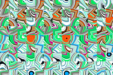 Abstract and Contemporary Digital Art Design
