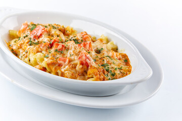 pasta with chicken and vegetables