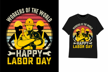 Labor day t shirt design