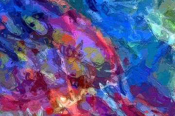 Abstract beautiful colorful texture rainbow