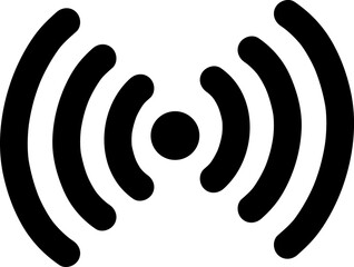 WIFI Icon vector design on white background 6.eps