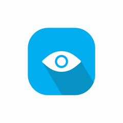 View, eye viewer icon vector. Spectator sign symbol