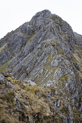 Hiking the Forcan Ridge in the Highlands of Scotland