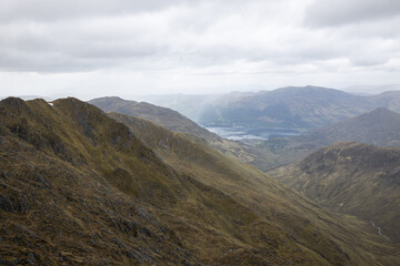 Hiking the Forcan Ridge in the Highlands of Scotland