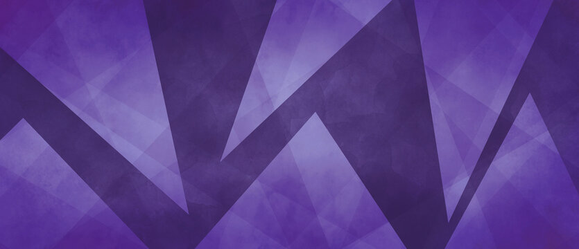 abstract purple background with triangles and texture, modern art or technology background design
