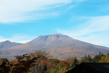 秋の浅間山