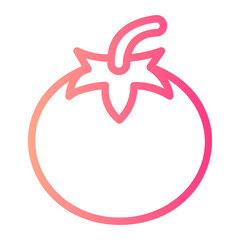 tomato gradient icon