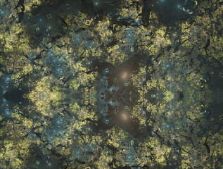 Imaginatory fractal abstract background Image