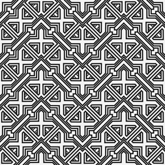 Abstract seamless geometric pattern.