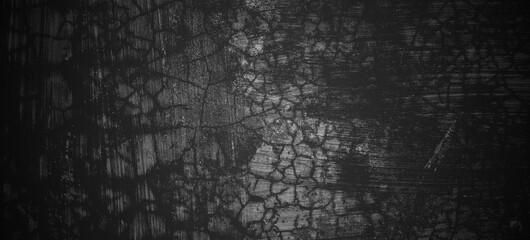 Scary black grunge goth design. horror black background. Scary dark walls, slightly light black...