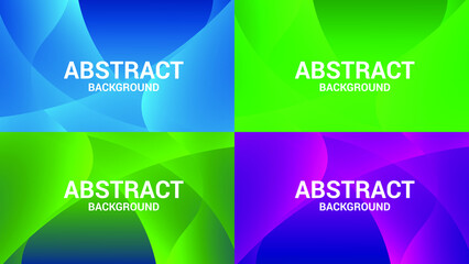 Background in four colors. Liquid color background design. Fluid shapes composition. 
Abstract background for landing pages, flare, cover, magazine etc.
