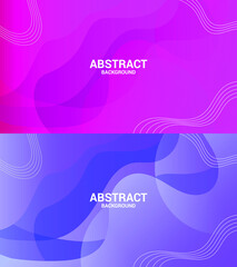 Abstract blue and pick color background. Dynamic shapes composition. Abstract background