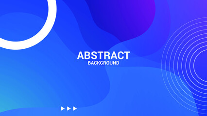 Colorful geometric background. Trendy gradient shapes composition. Cool background design for posters.Fluid shapes composition. Abstract background. Vector illustration