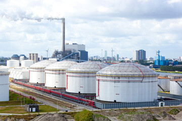 Industriehafen Zeebrügge, Belgien, Europa