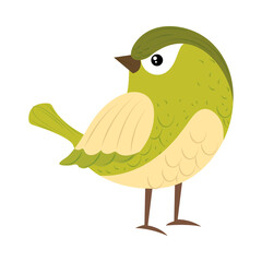bird isolated icon