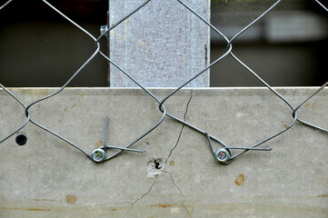 Home yard fence security wire
