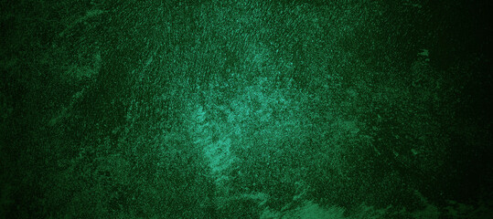 Dark green wall halloween background concept. Scary background. Horror concrete cement texture for...