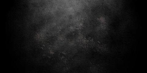 Dark black color grungy cracked wall texture backdrop background with space for text or image. Stone black texture background. Dark cement, concrete grunge.