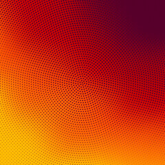 Abstract Modern Background with Halftone and Rainbow Gradient Color