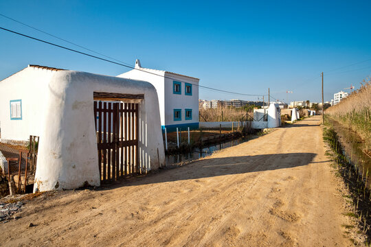 Portales de Feixa y canales de riego de origen musulman. Prat de Ses Monges.Ibiza.Balearic islands.Spain.