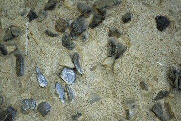stone on the sand