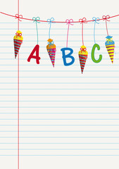 Template f&uuml;r die Einschulung