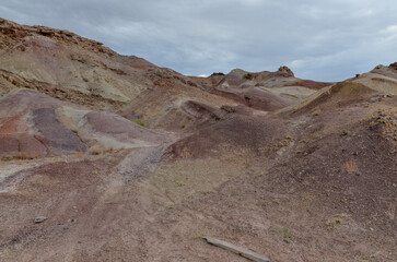 mud hills of southern Utah near Green River