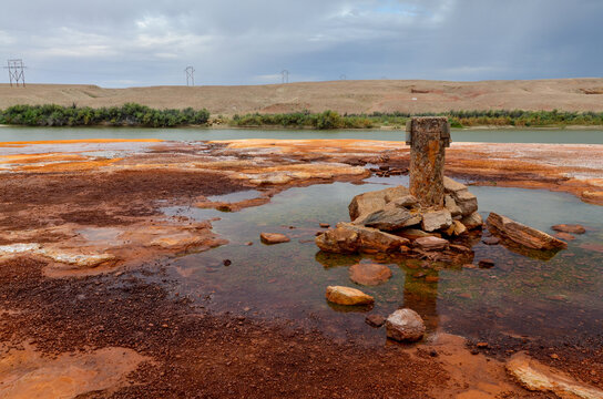 Crystal Geyser Site Near Green River  (Utah, USA) 